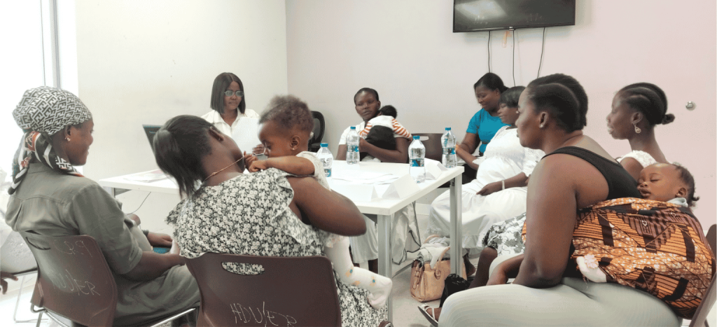 Pregnant women and survivors of pre-eclampsia at FGD in Ghana